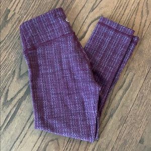 Lululemon printed crops